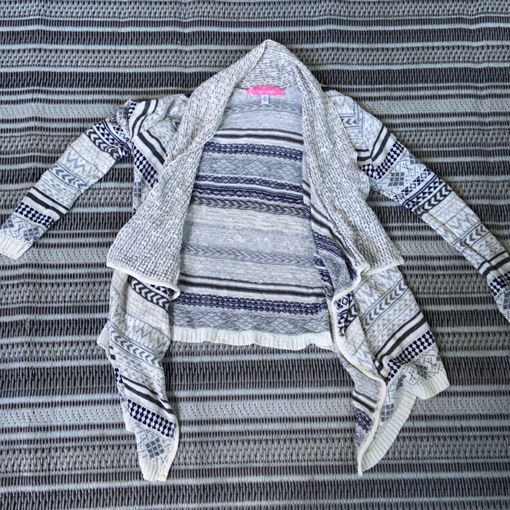 Say what open cardigan